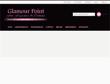 Tablet Screenshot of glamourpoint.net
